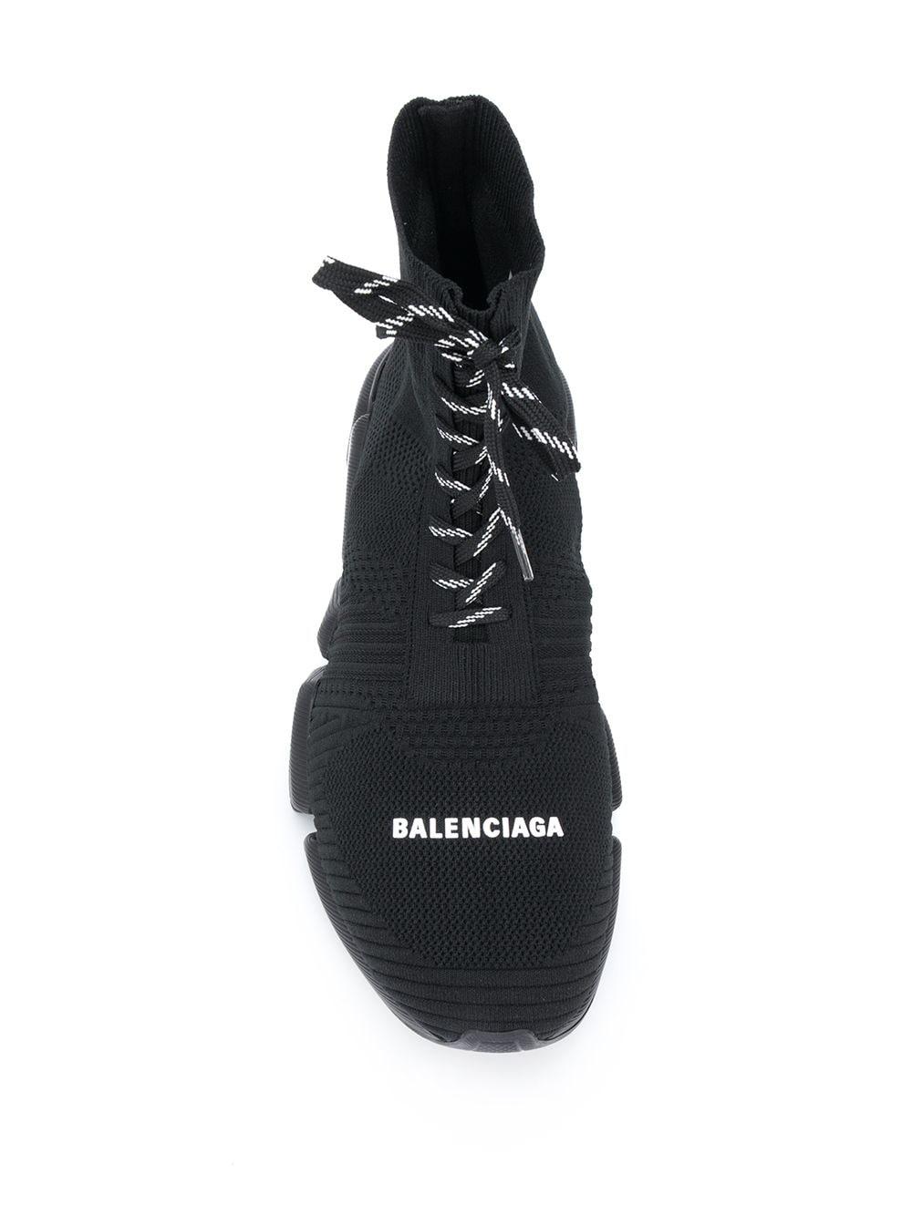 Balenciaga Speed Lace Trainers in Black for Men - Save 38% - Lyst