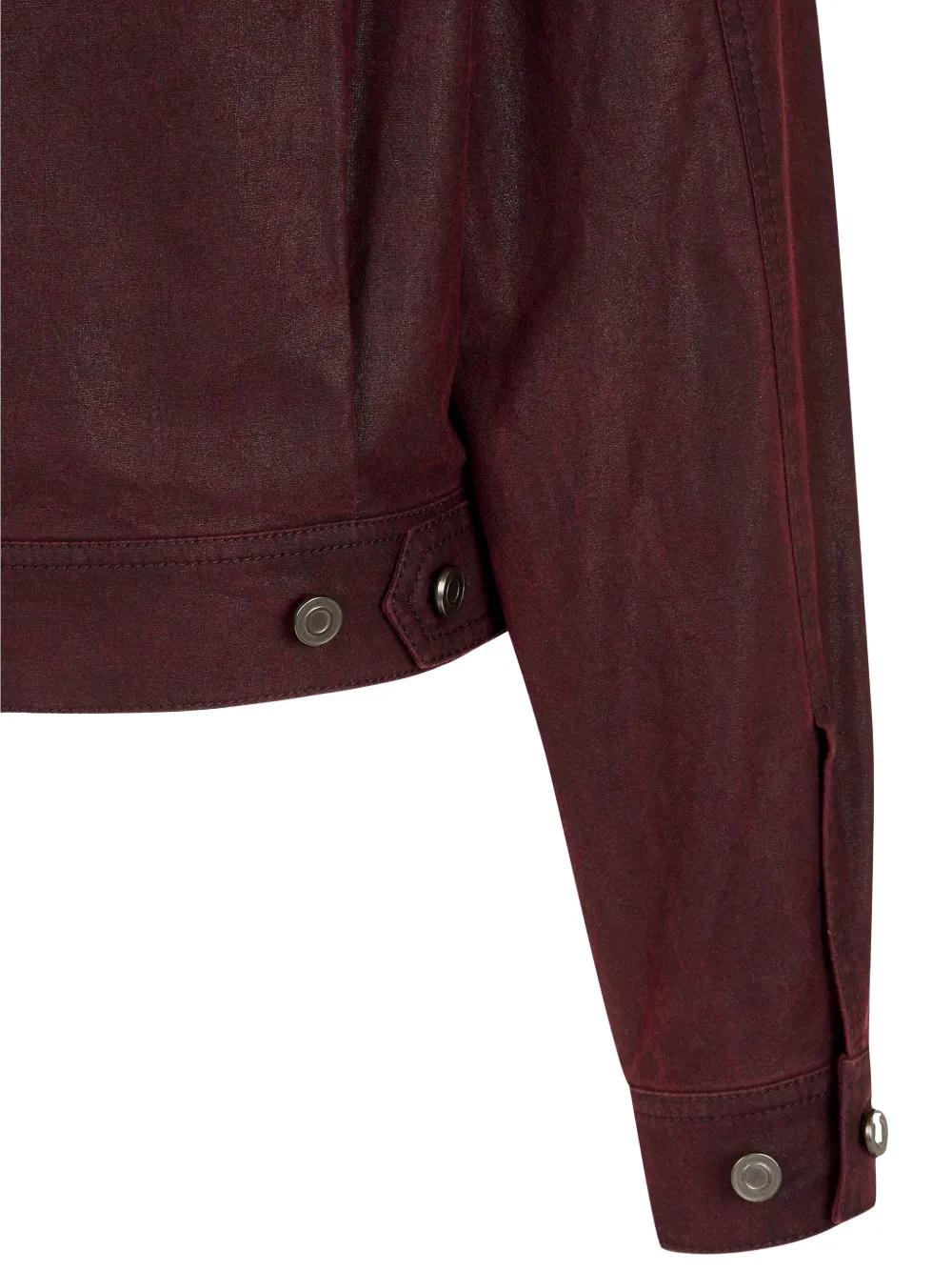 Coated Dolman Sleeve Jacket - Studio R330 | Shop Now