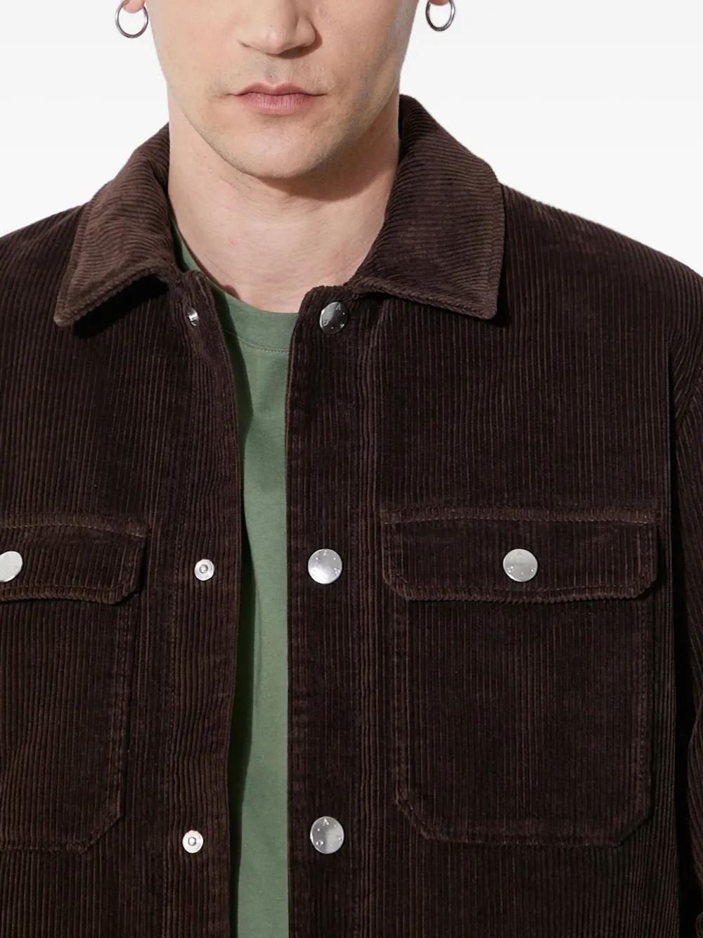 メンズ A.P.C. コーデュロイ ジャケット ブラック | Lyst