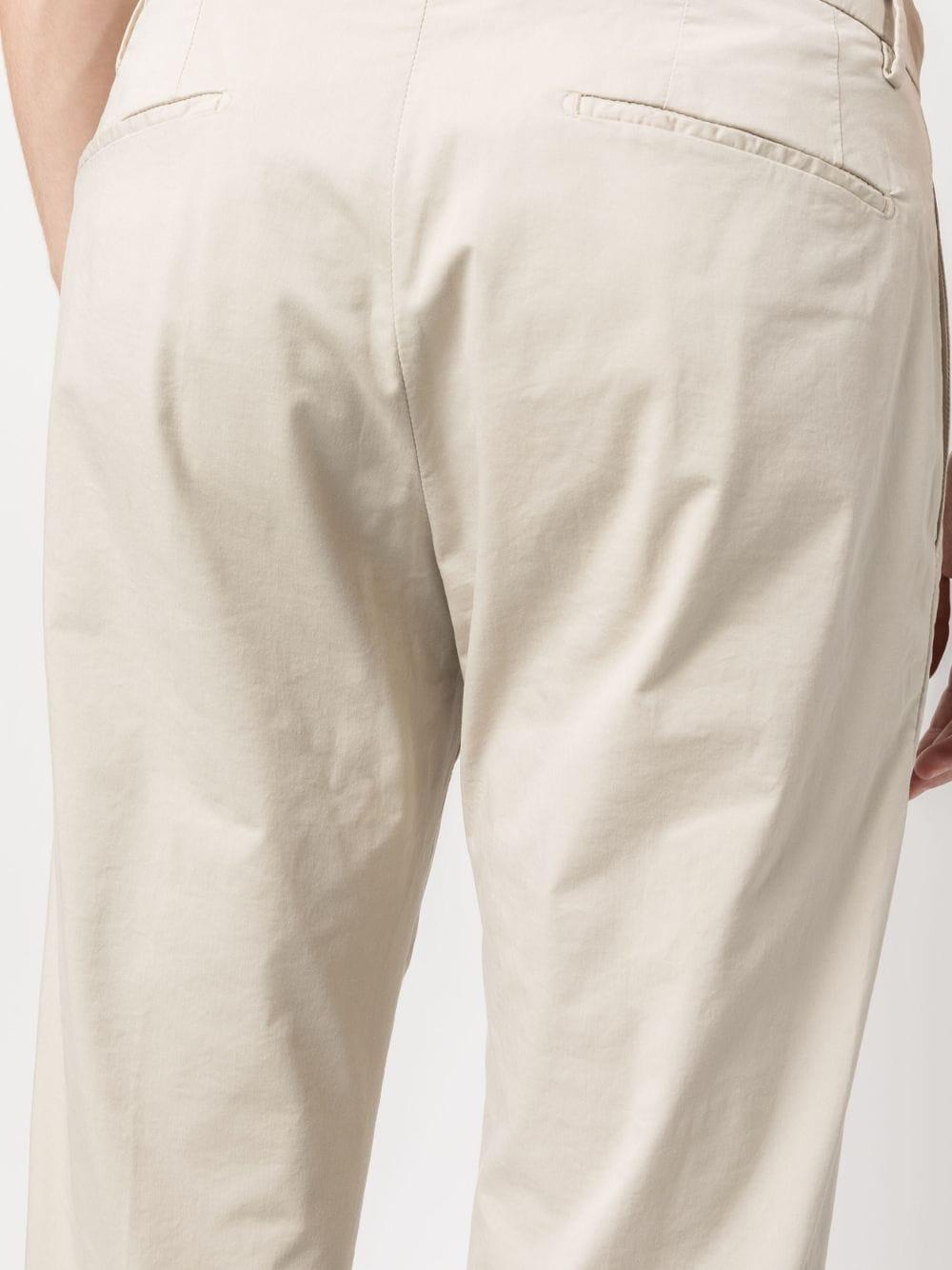 Briglia 1949 Slim fit Cotton Chinos in Natural for Men Lyst UK