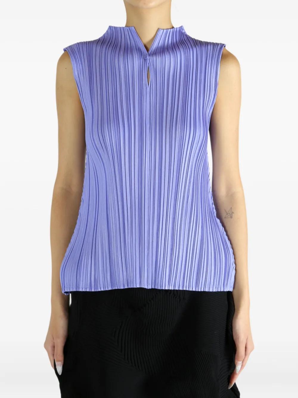 PLEATS PLEATS GRADATION タンクトップ Pleats Please Issey Miyake Sleeveless and tank tops for