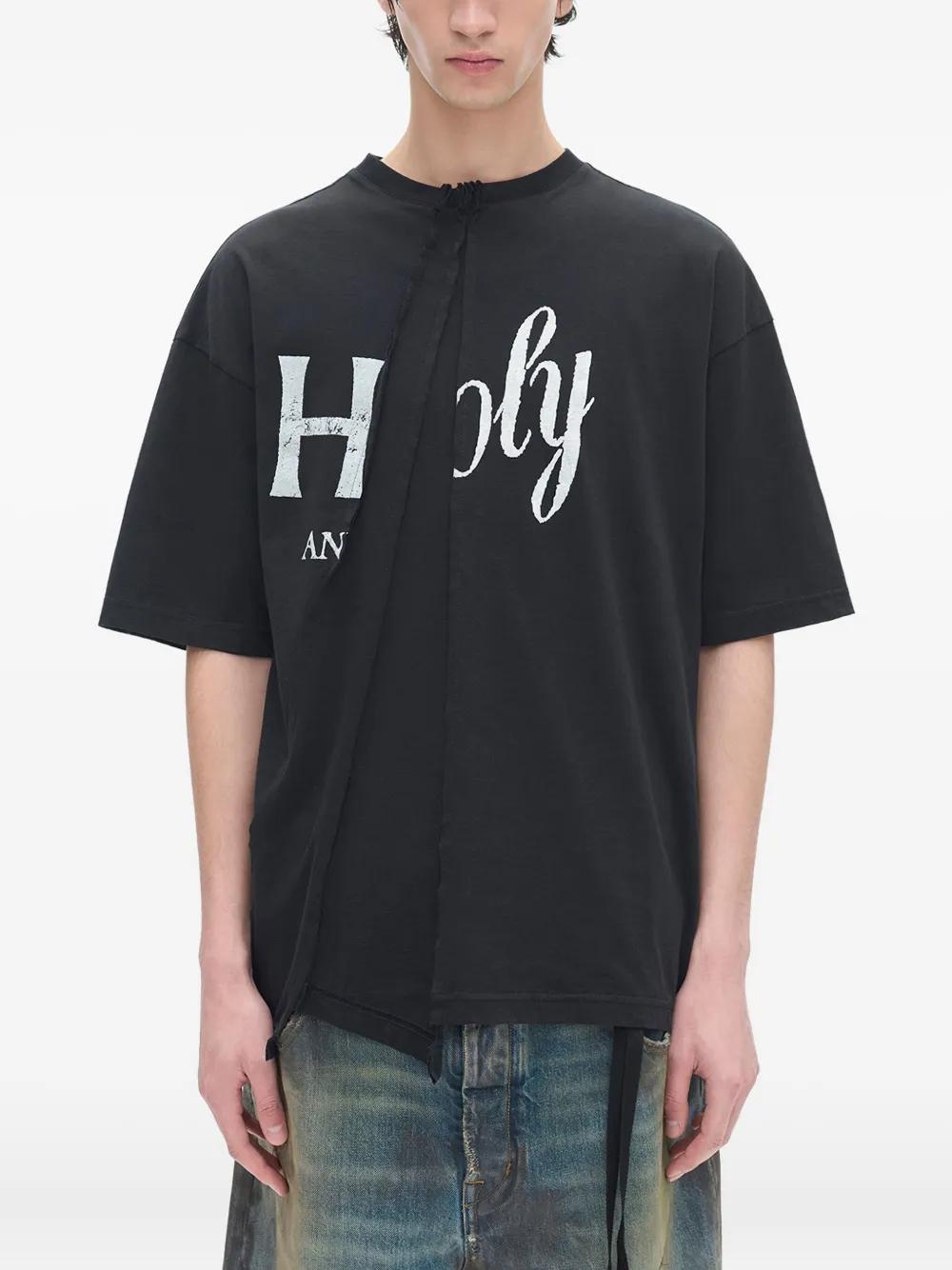 ANN DEMEULEMEESTER デストロイTシャツ アン ドゥムルメステール Ann Demeulemeester ディーター ハイ