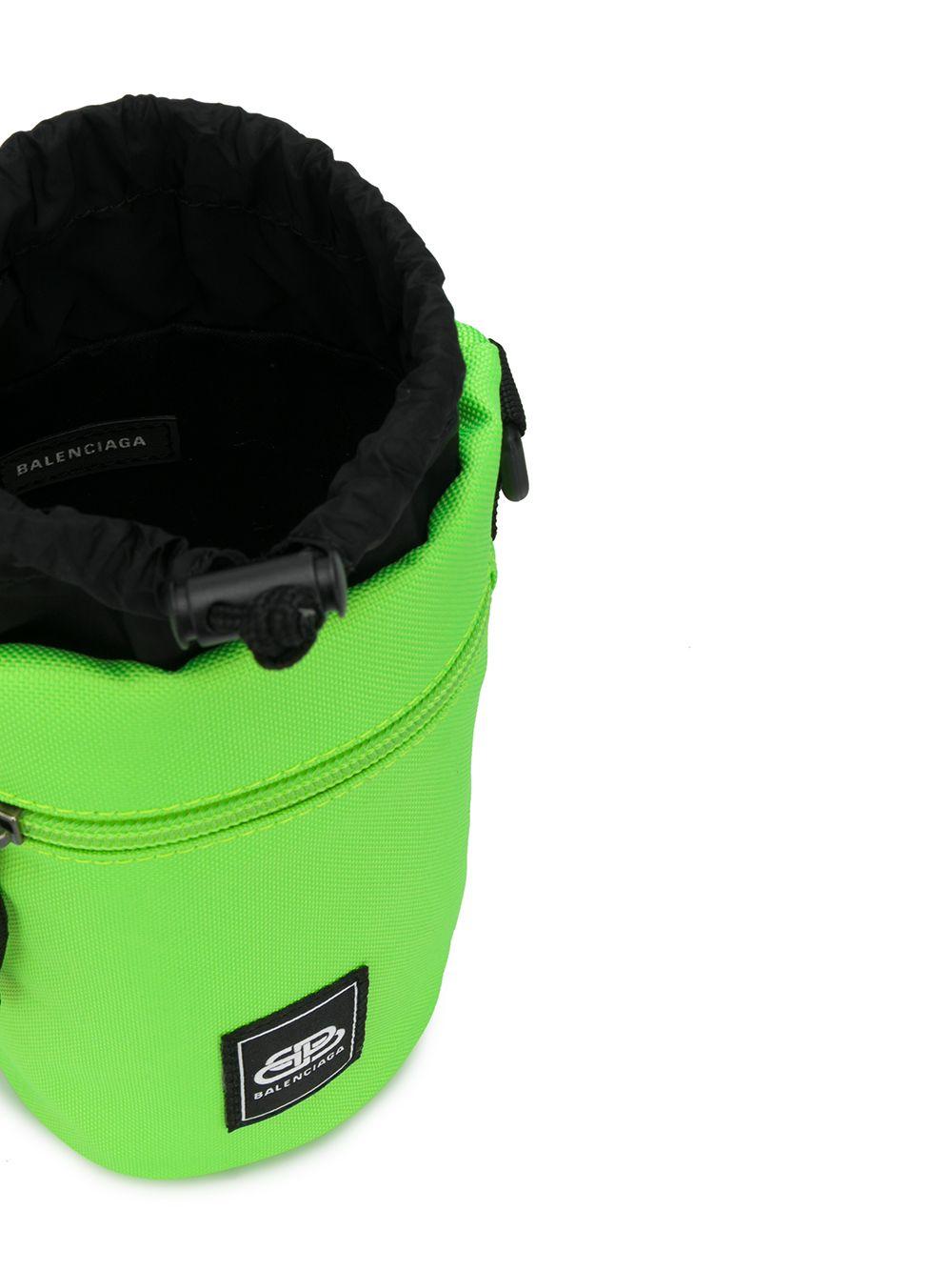 Balenciaga Synthetic Weekend Bottle Holder Bag in Green for Men | Lyst