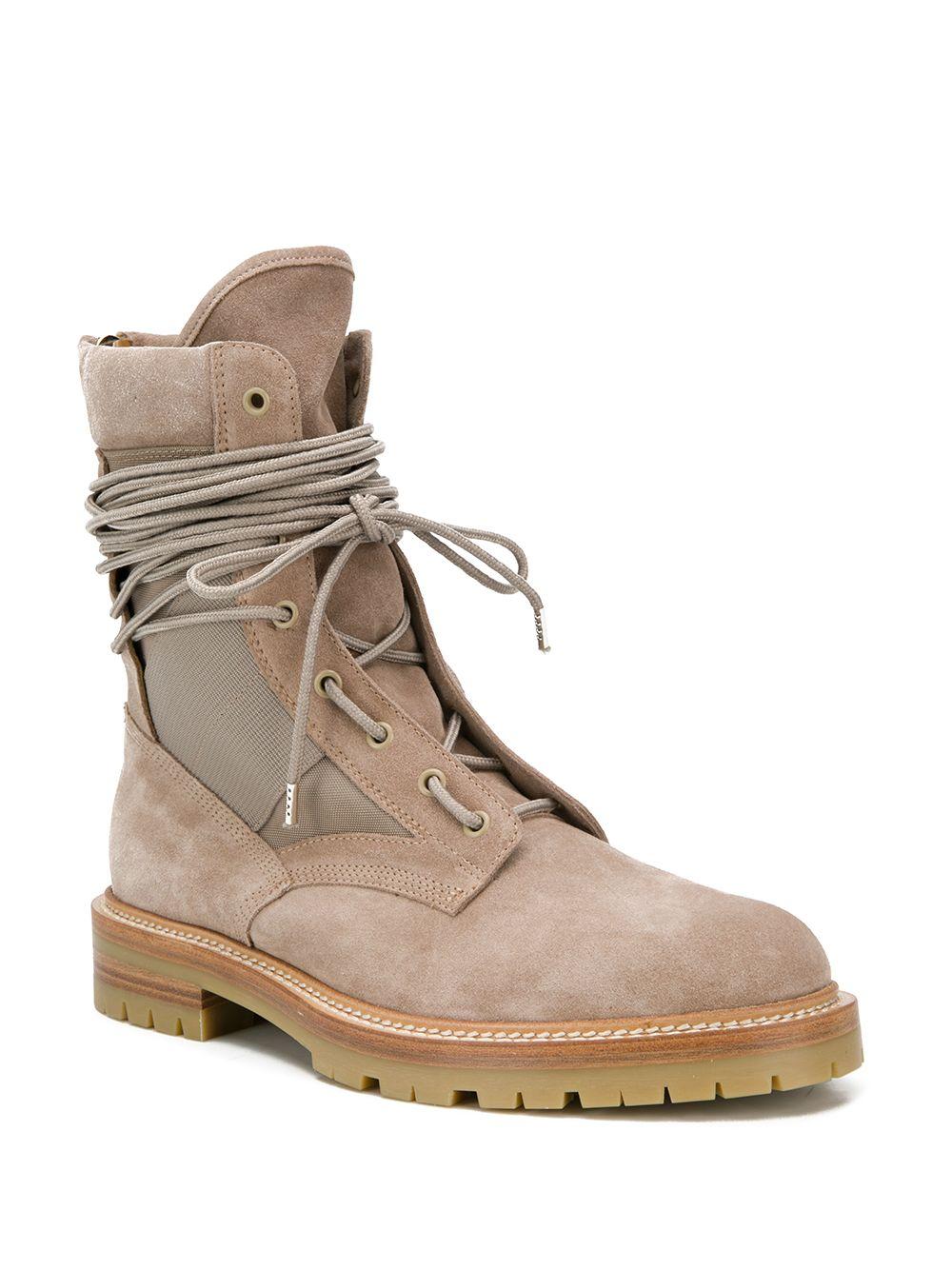 suede army boots