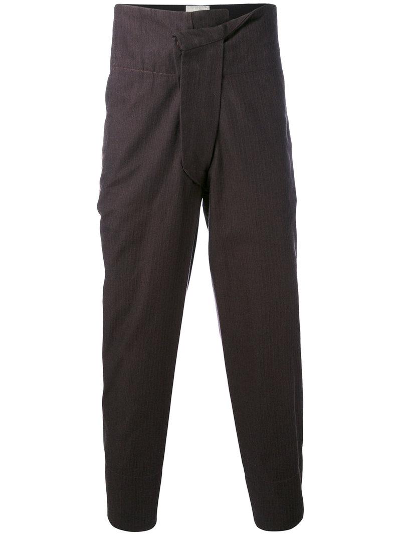 Vivienne Westwood Cotton Pirate Trousers in Brown for Men - Lyst
