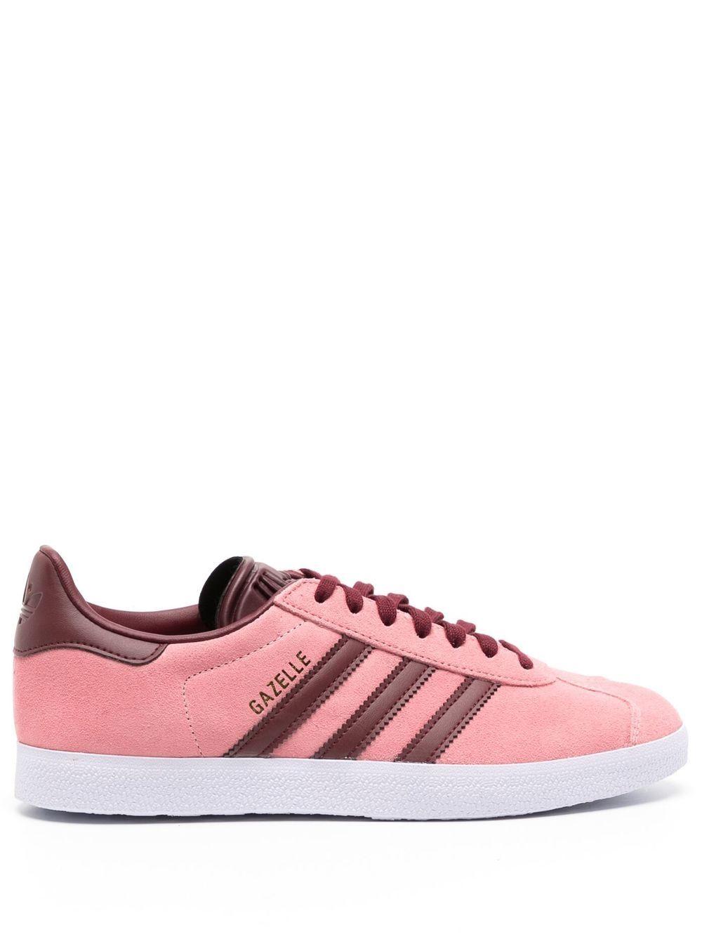 adidas Gazelle Lace-up Sneakers in Pink | Lyst
