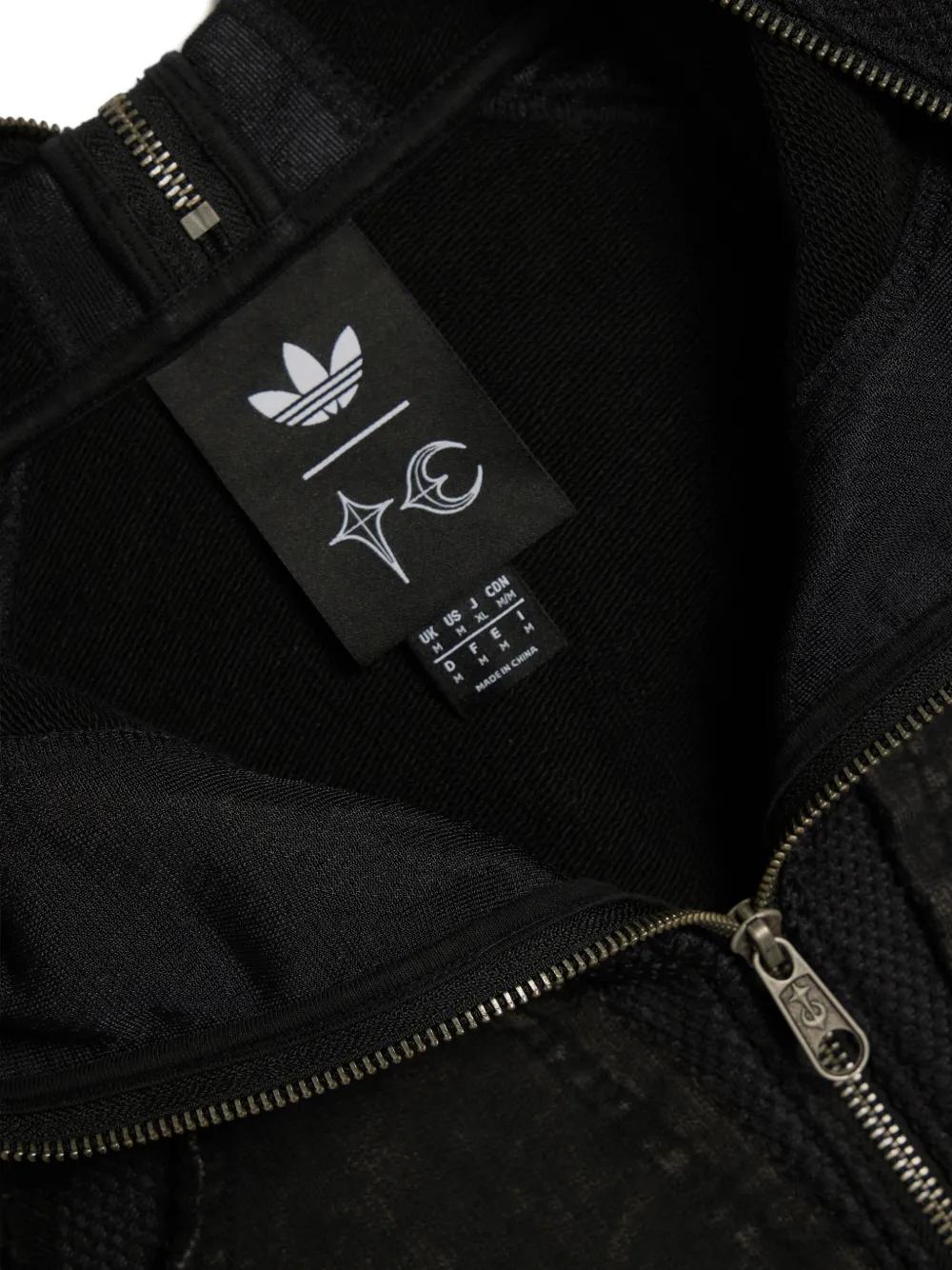 adidas Thug Club Teamgeist Zip Hoodie in Black for Men | Lyst