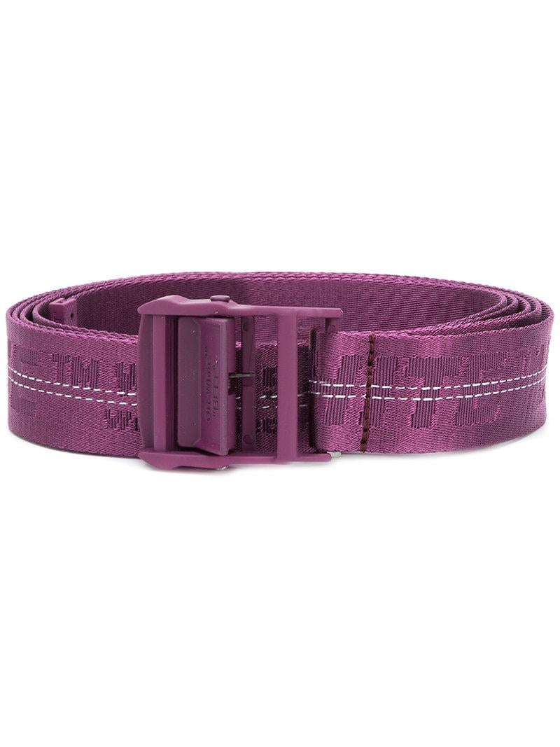 Off-White c/o Virgil Abloh Synthetic Industrial Belt in Pink 