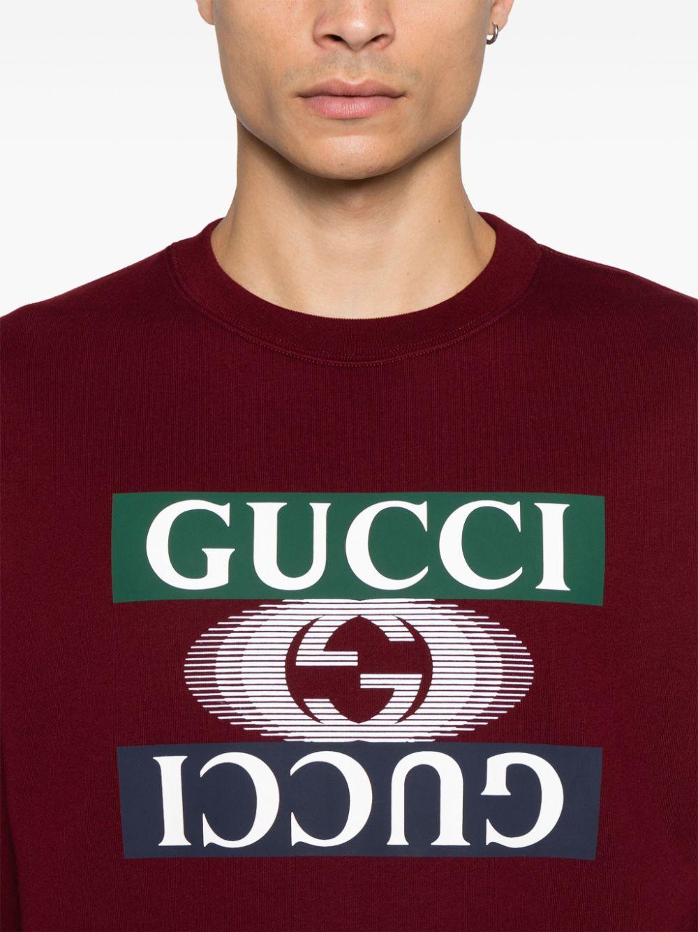 Gucci red sweatshirt new arrivals
