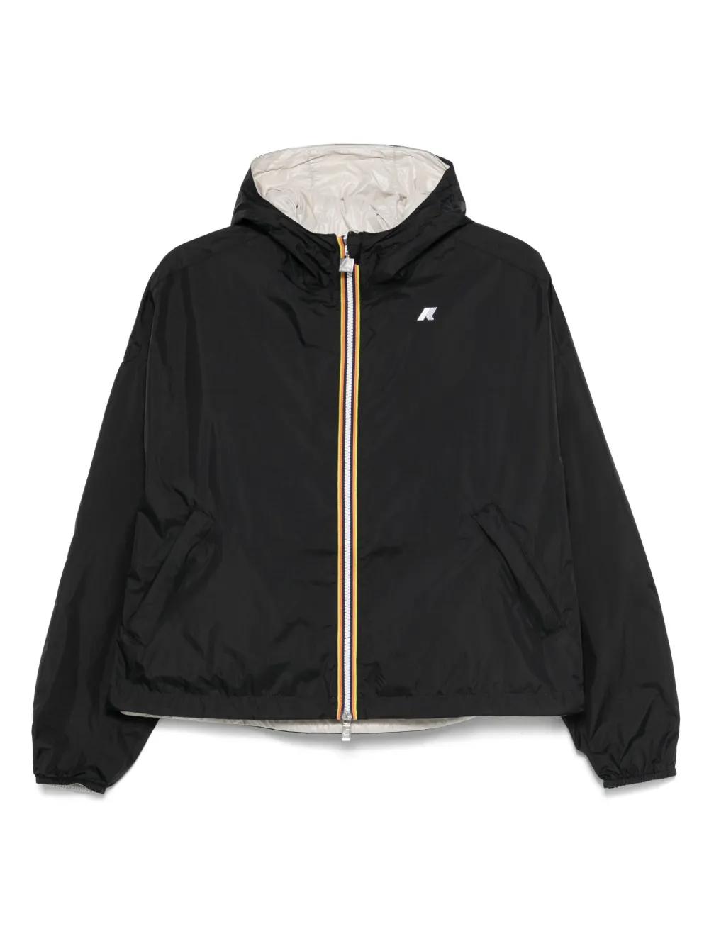 K-Way Laurette Jacket in Black | Lyst