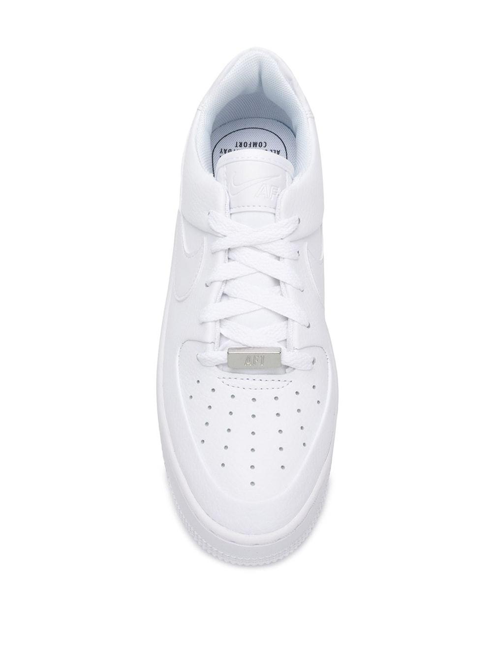 Gehakt verliezen Egomania Nike Air Force 1 Sage Low "triple White" Sneakers | Lyst