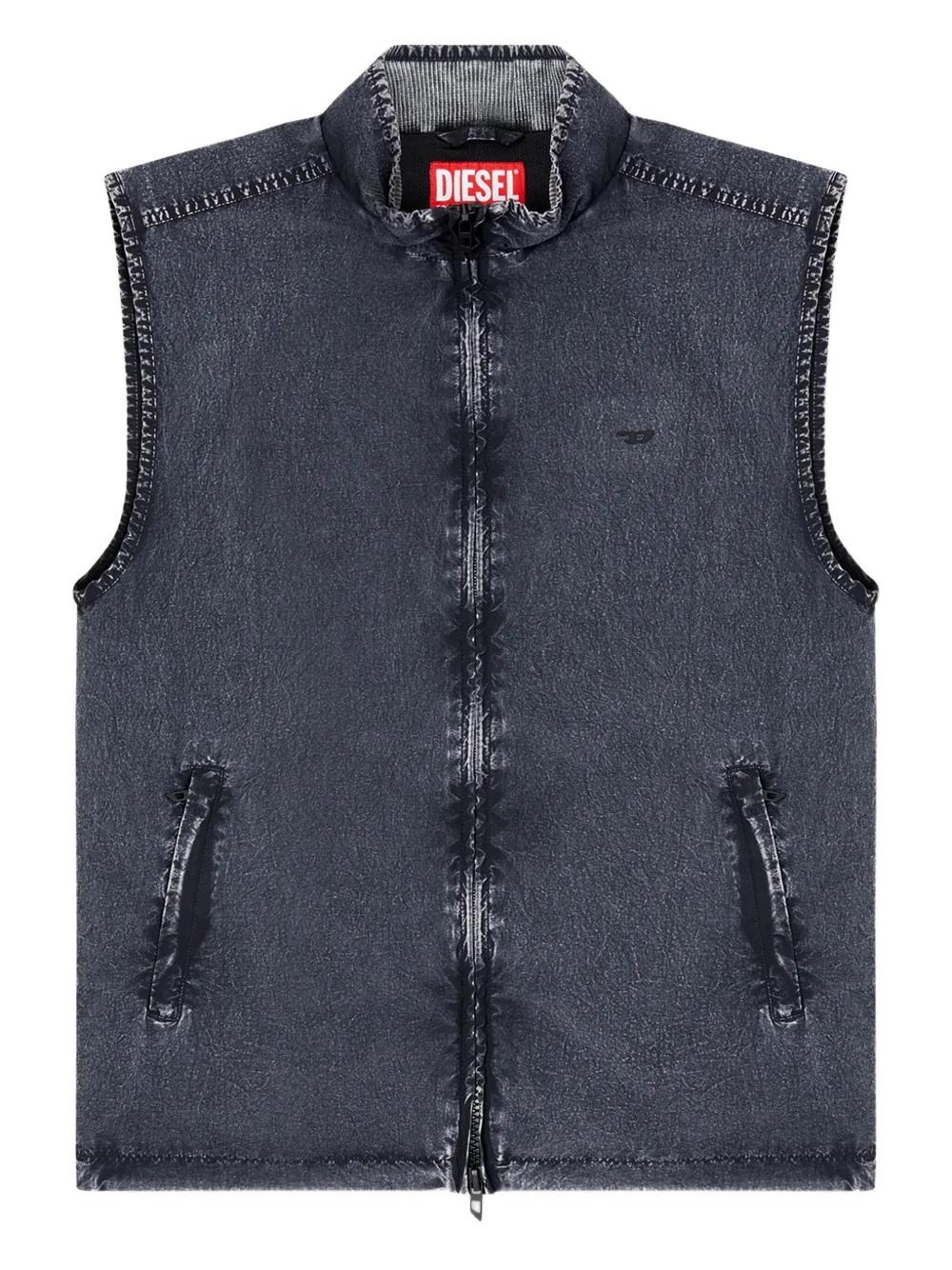 ベスト・ジレ DIESEL G-BARYT VEST レディース DIESEL ベスト、ジレ | オンラインセールは最大40