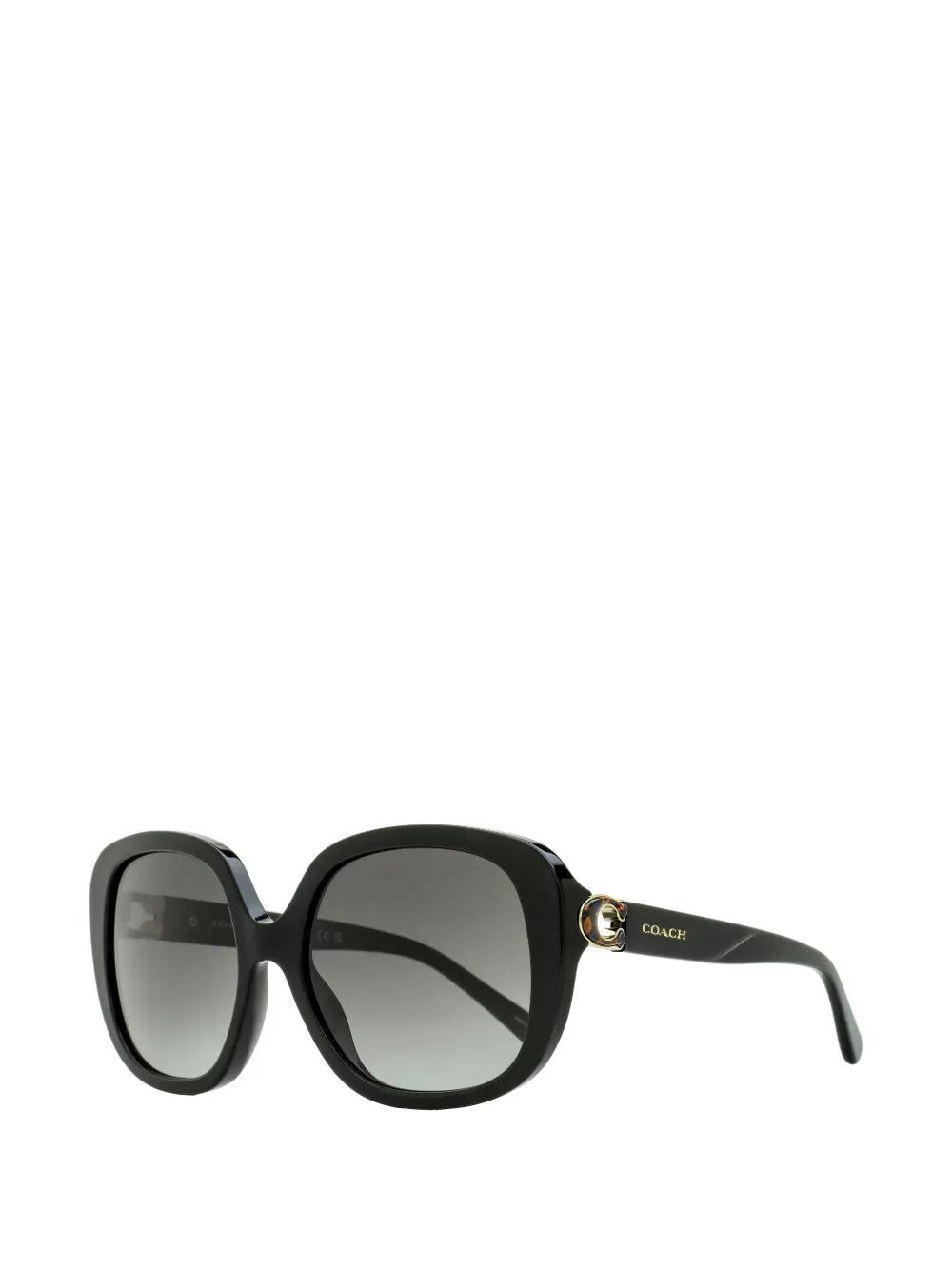 COACH Square-Frame Sunglasses in Black | Lyst display picture 3