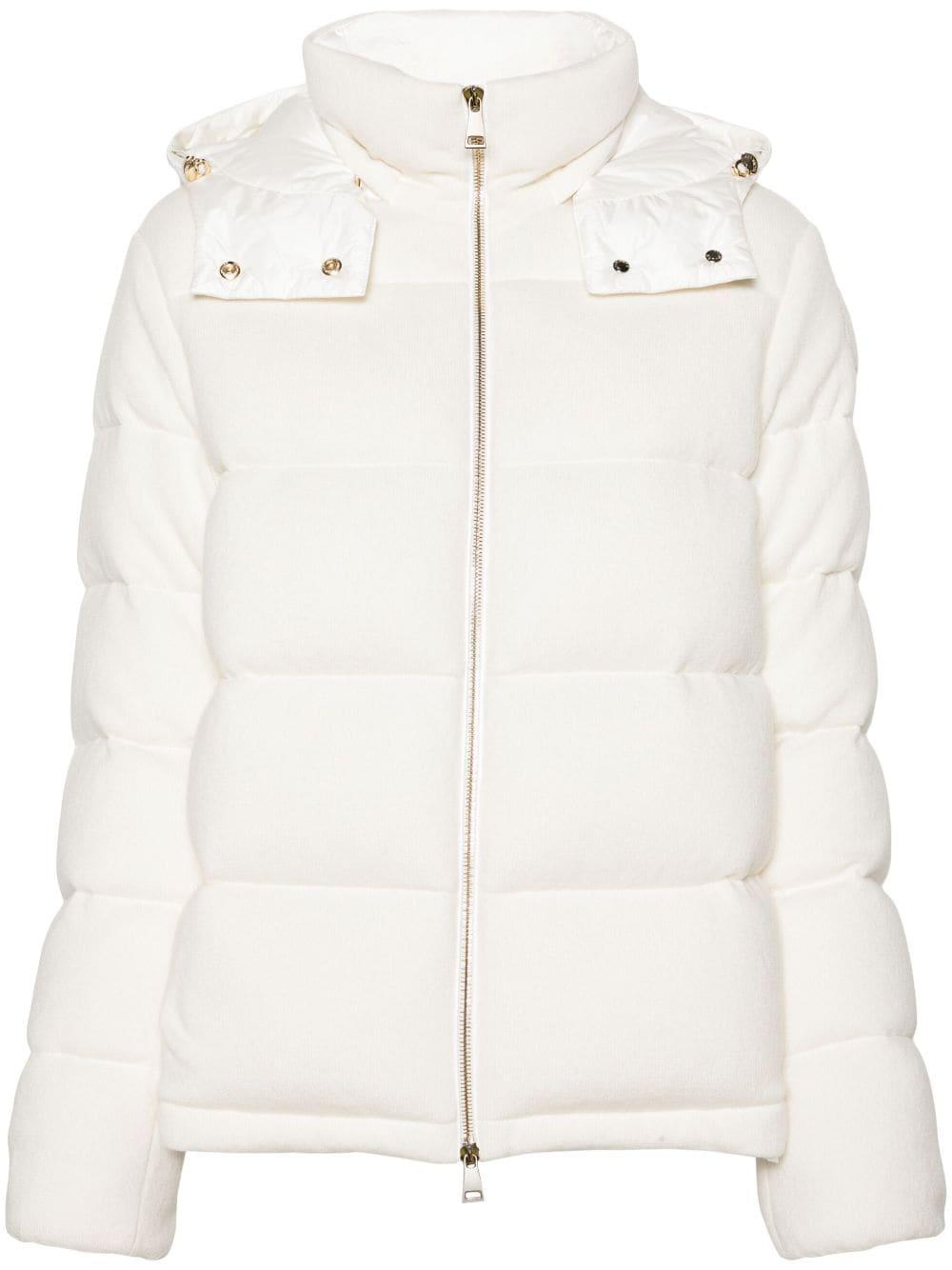Moncler Arimi Puffer Jacket in White Lyst UK