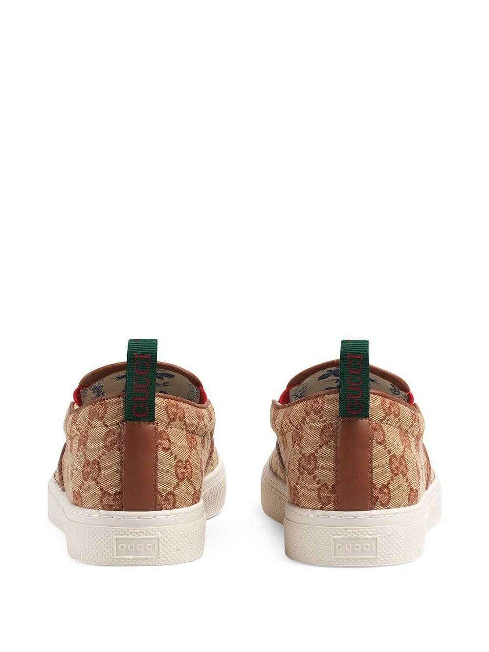 Gucci Canvas Men's Slip-on Sneaker With Ny Yankees Patchtm in 