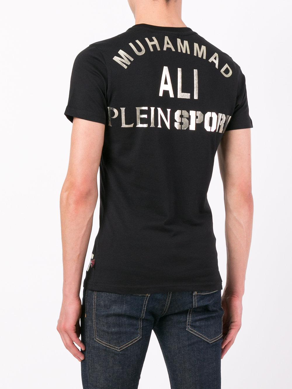 congestie Zo veel meten Philipp Plein Muhammad Ali T-shirt in Black for Men | Lyst