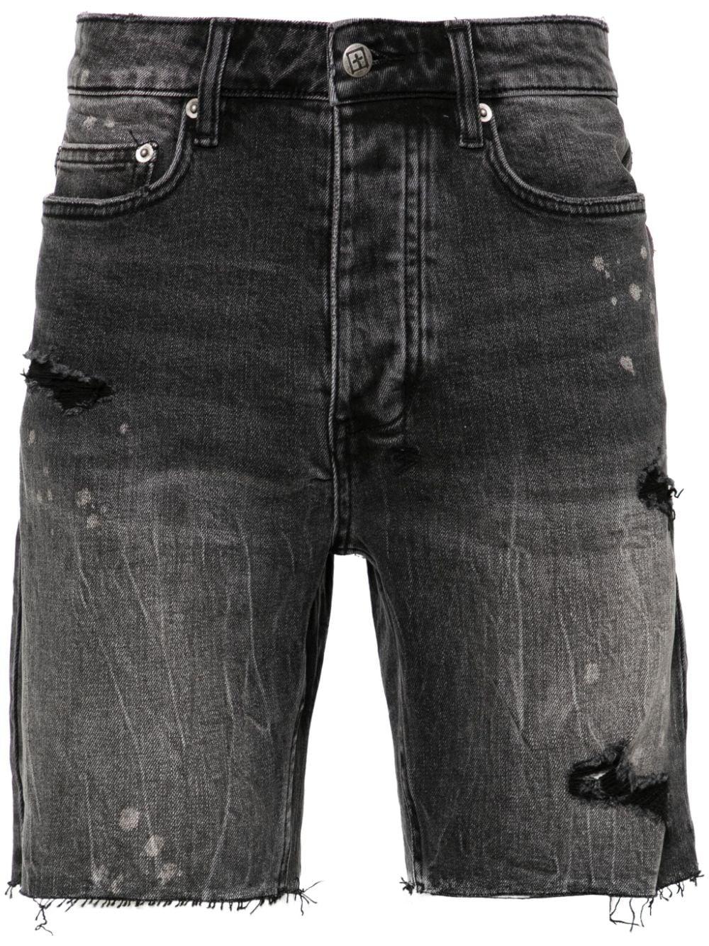 Ksubi Chopper Mid rise Denim Shorts in Grey for Men Lyst UK