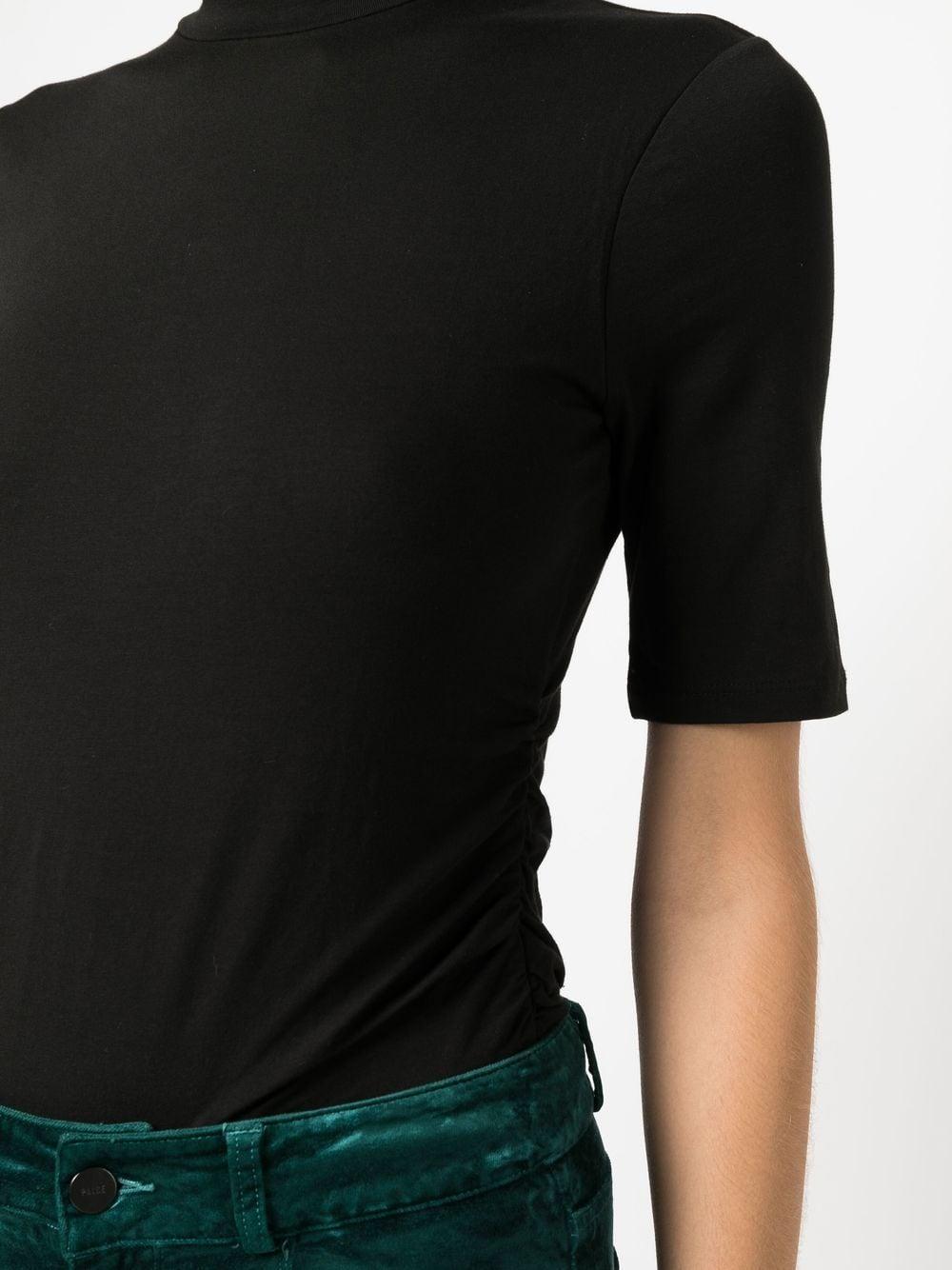 ATM Short-sleeve High-neck T-shirt in Black | Lyst