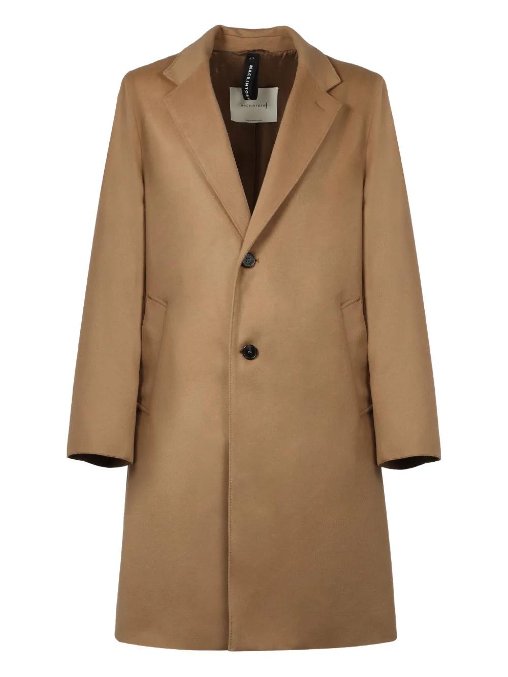 Mackintosh Wool-Cashmere Coat in Natural for Men | Lyst