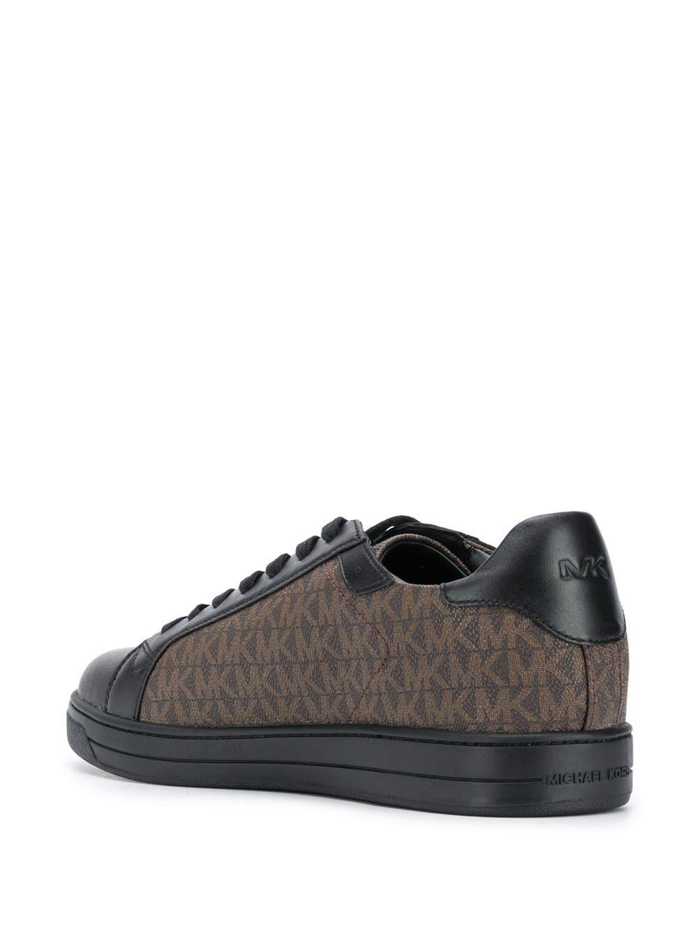 michael kors keating leather sneaker