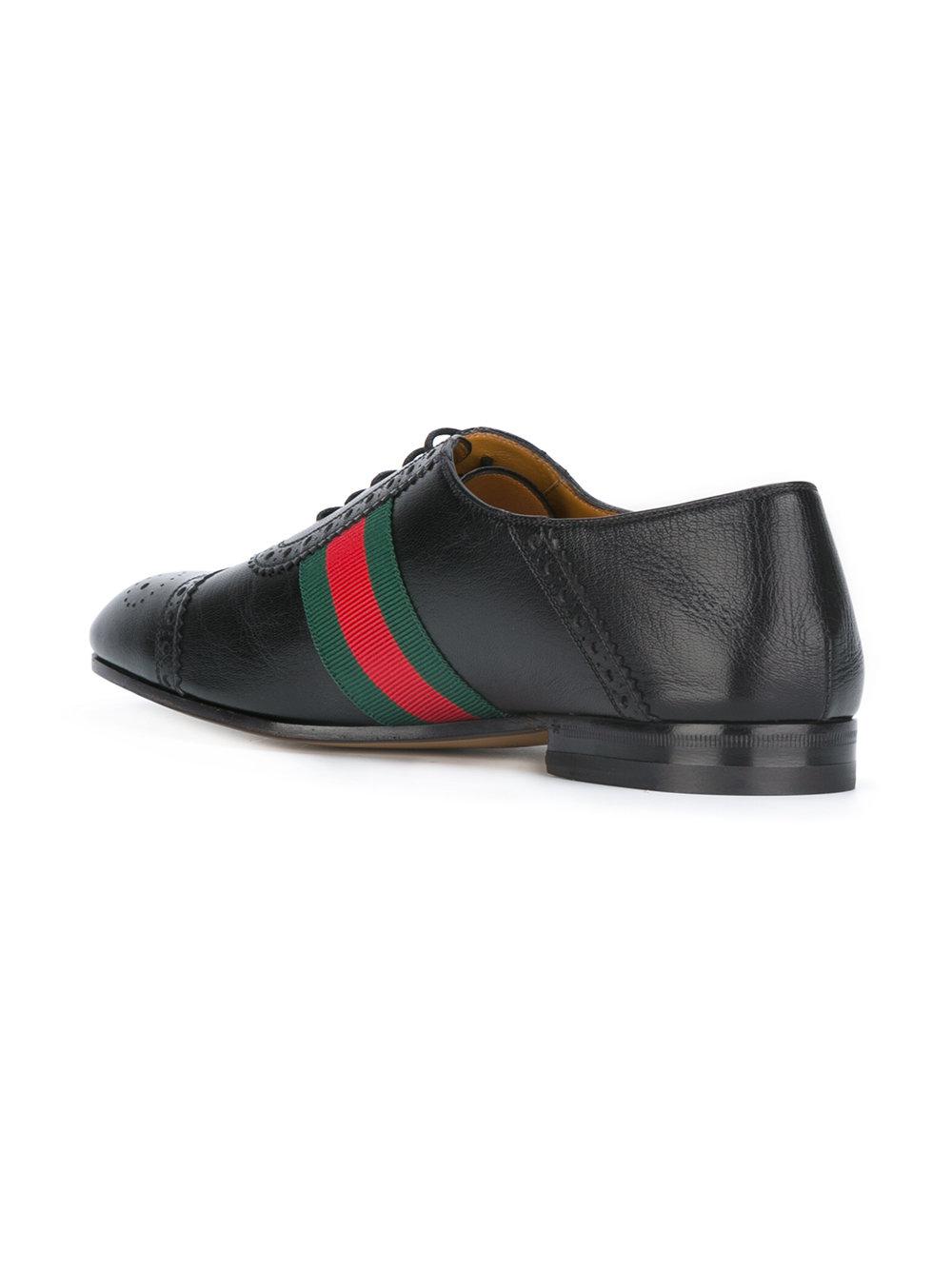 Gucci Oxford Shoes in Black for Men - Lyst