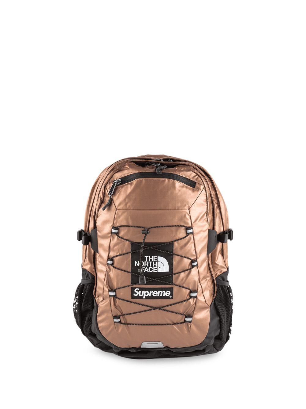 supreme metallic backpack