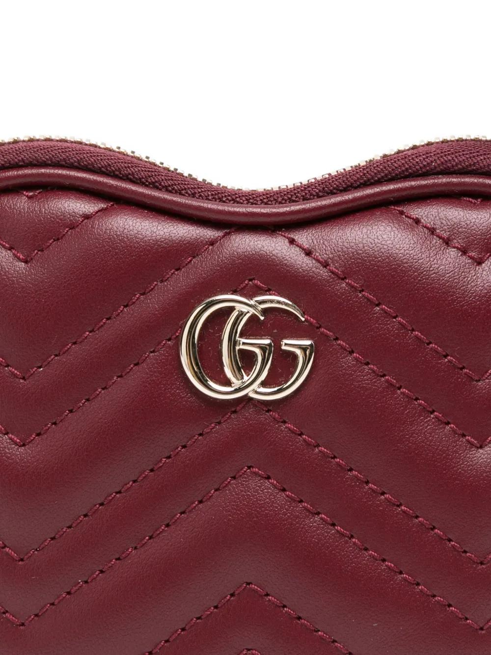 Gucci Mini Gg Marmont Heart-Shaped Tote Bag in Purple Lyst UK