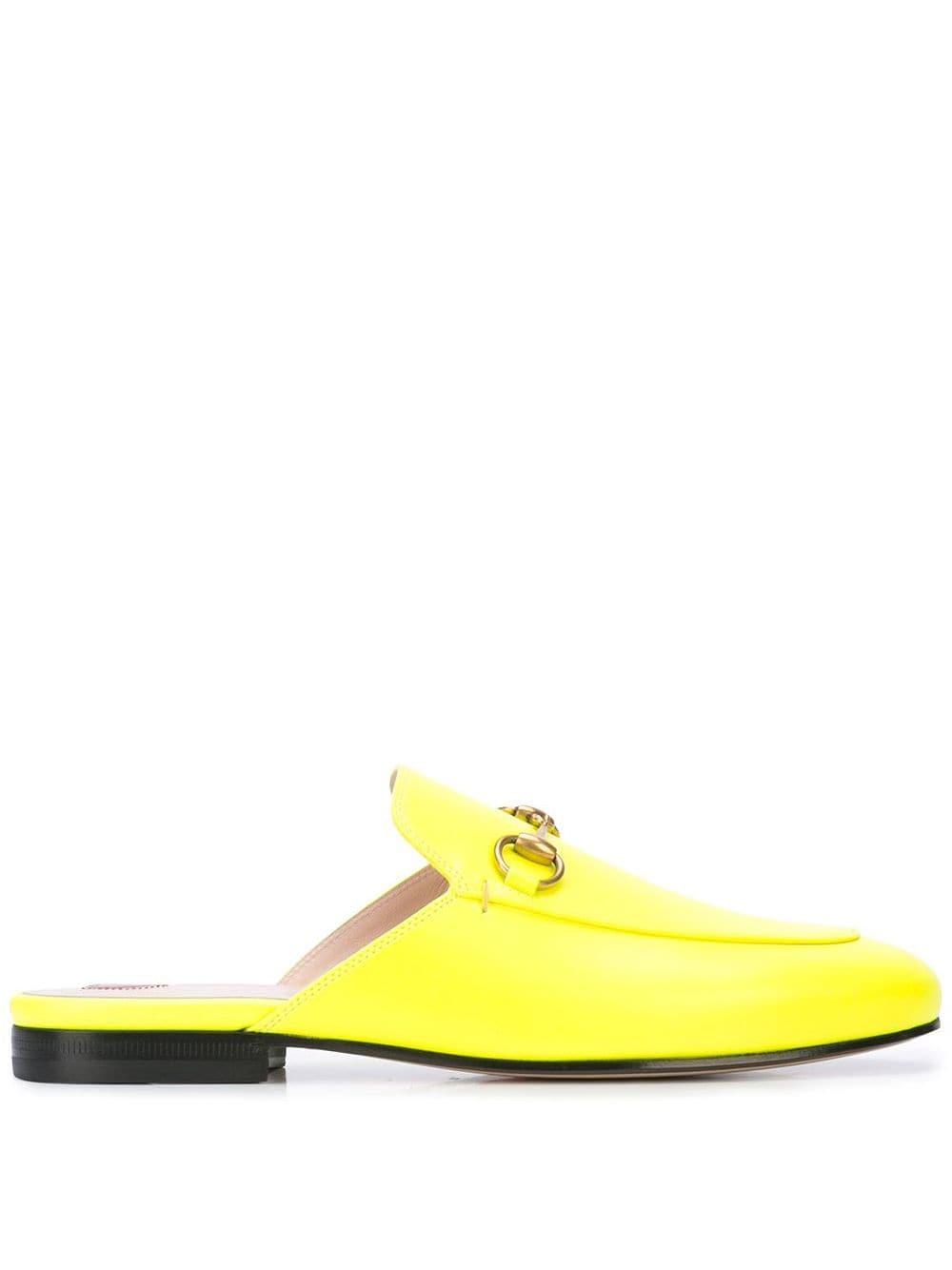 yellow gucci mules