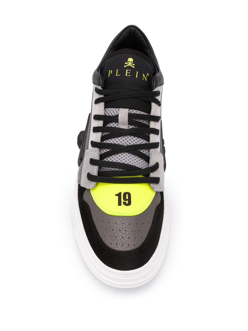 philipp plein yellow sneakers