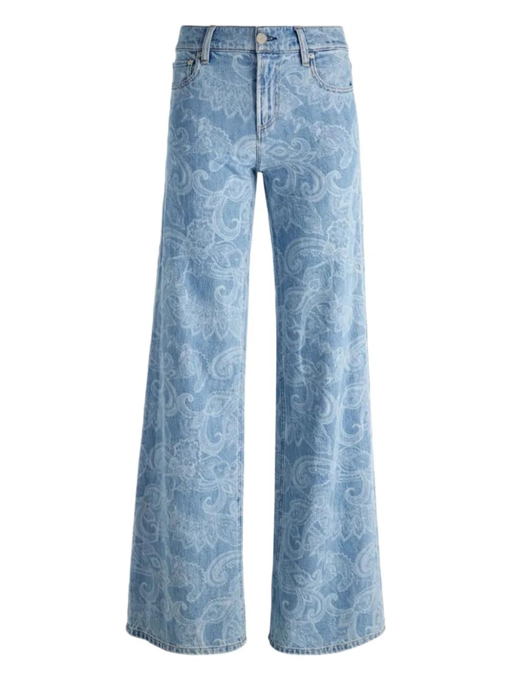 [リンク]Alice+Oliviaハイワイストワイドレッグパンツ Alice + Olivia Wide-leg jeans for Women | Online Sale up to