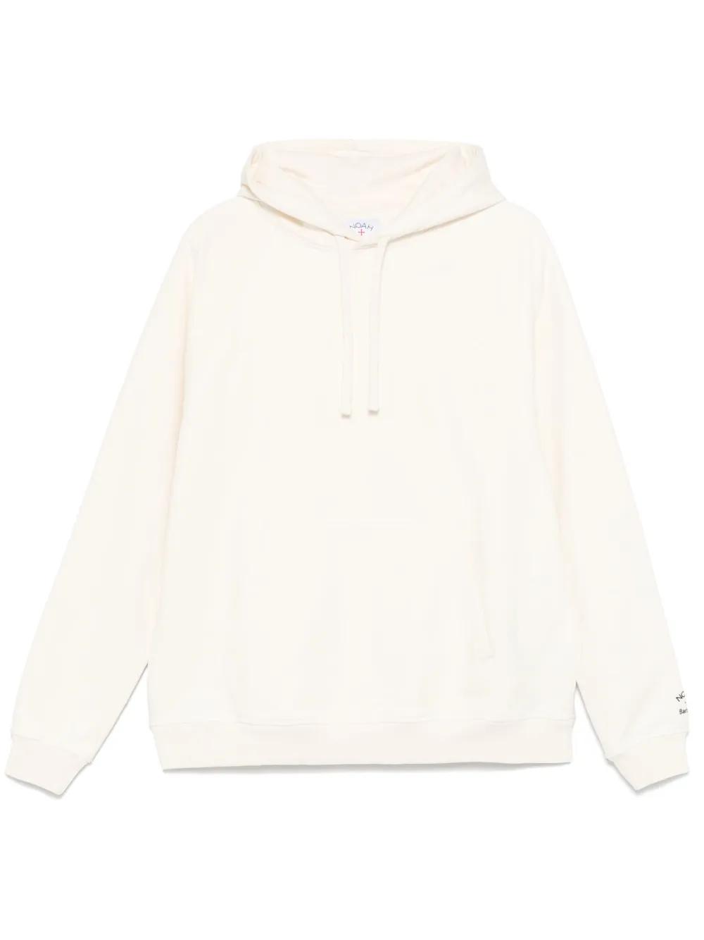 Barbour X Noah Cotton Hoodie in White for Men Lyst UK