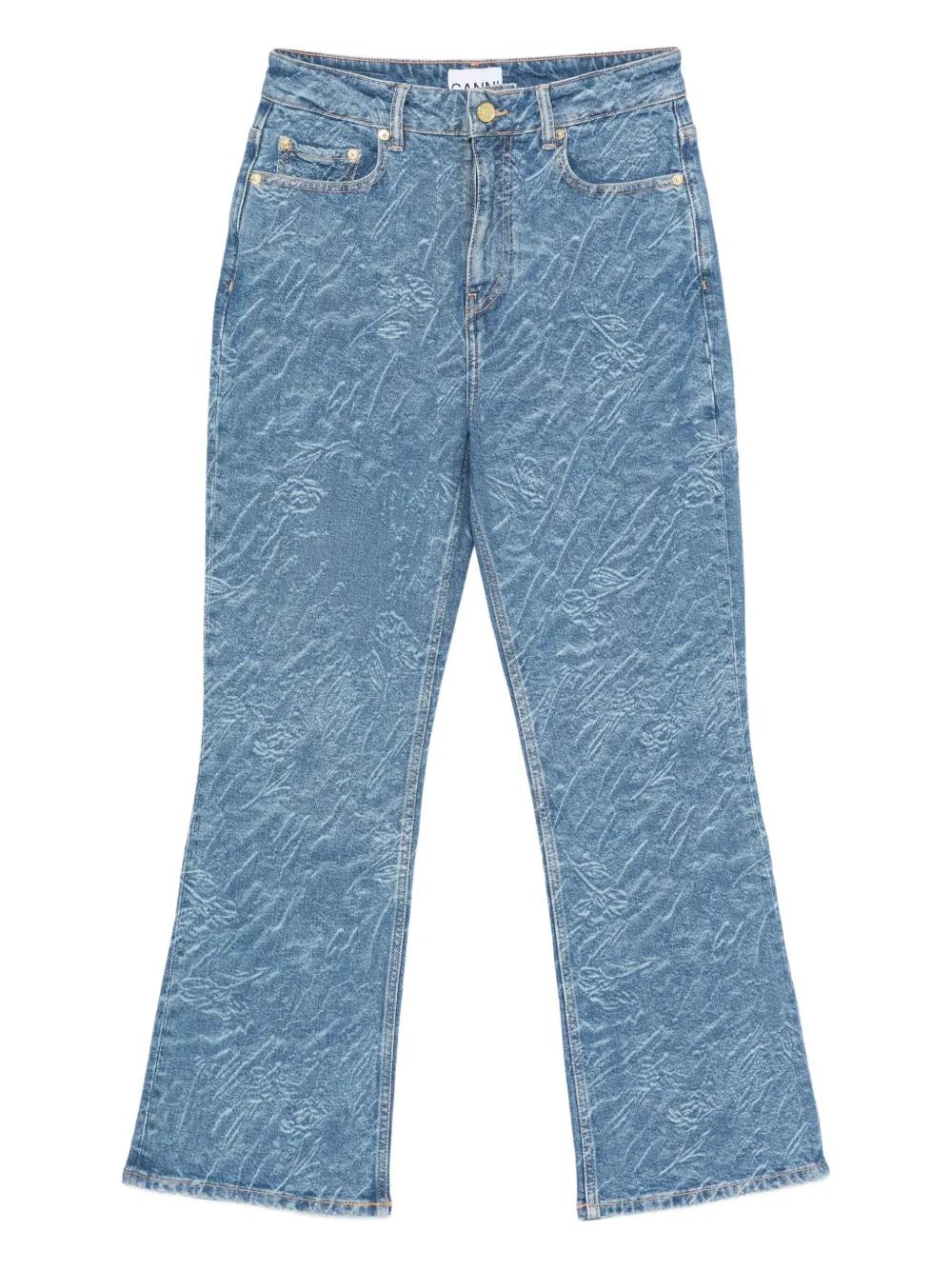 【関税＆送料込み】Ganni Future Grey Wide Leg Jeans Gray Quill Grey Future Denim Wide Jeans | GANNI US