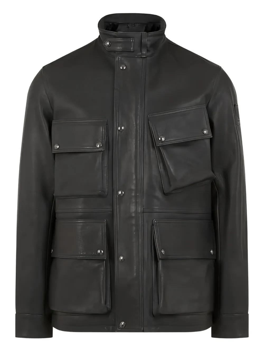 Chaquetas Belstaff Hombre Outlet Cuero Chaqueta De Moto Belstaff
