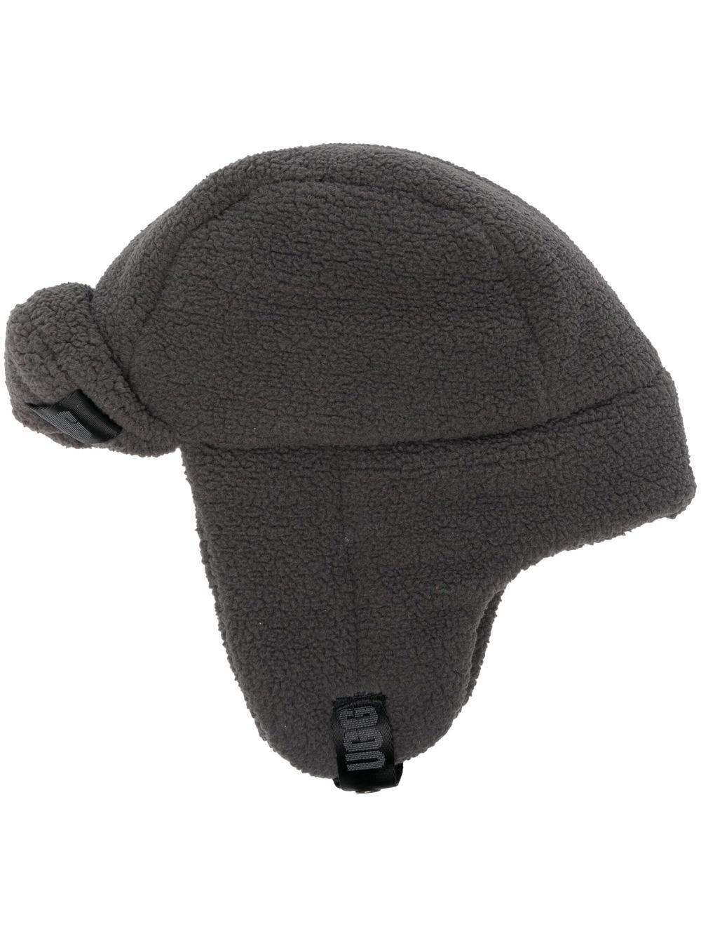 UGG Faux-shearling Trapper Hat in Black for Men | Lyst