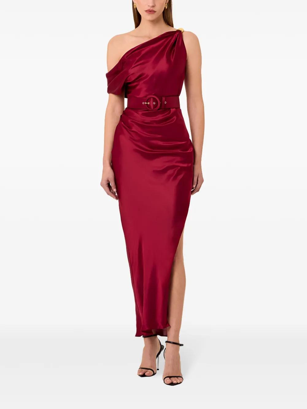 nicholas red dress Nicholas Halterneck Long Dress - Red Dresses, Clothing - W7752378