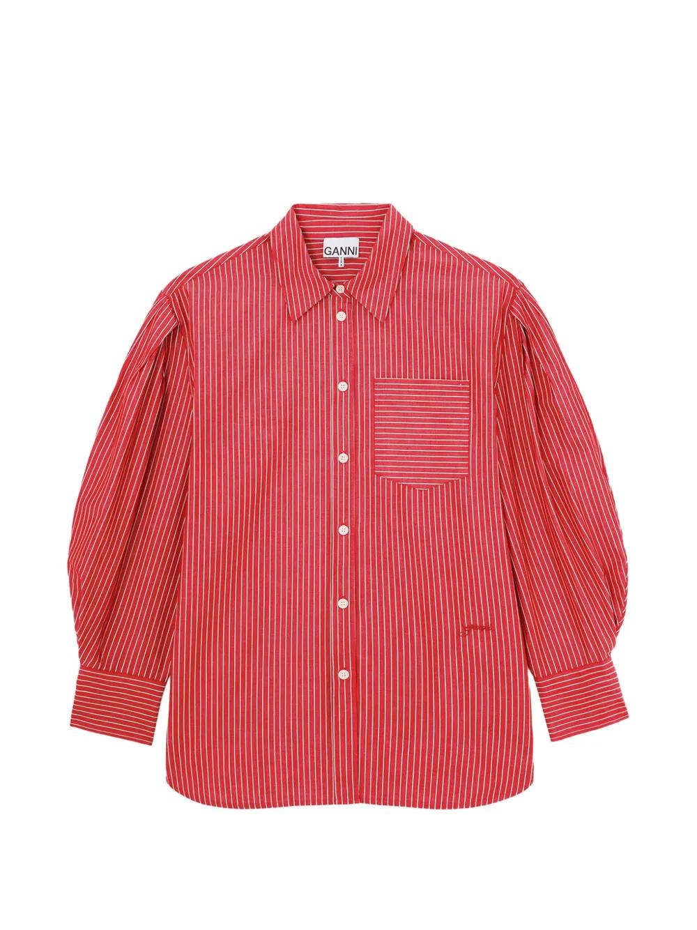 レディース Ganni シャツ | オンラインセールは最大63%オフ | Lyst