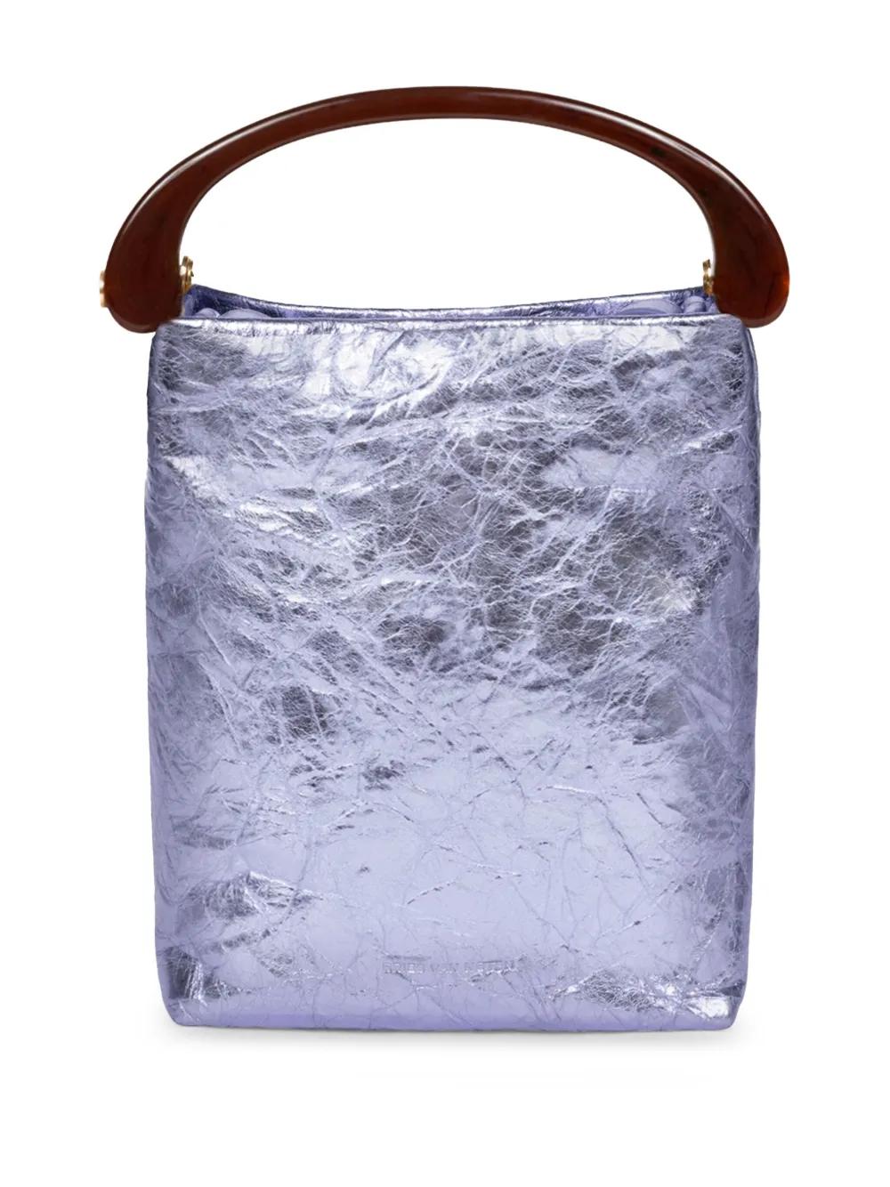 【大人気】DRIES VAN NOTEN パープル スモール Twist バッグ レディース Dries Van Noten バッグ | オンラインセールは最大58