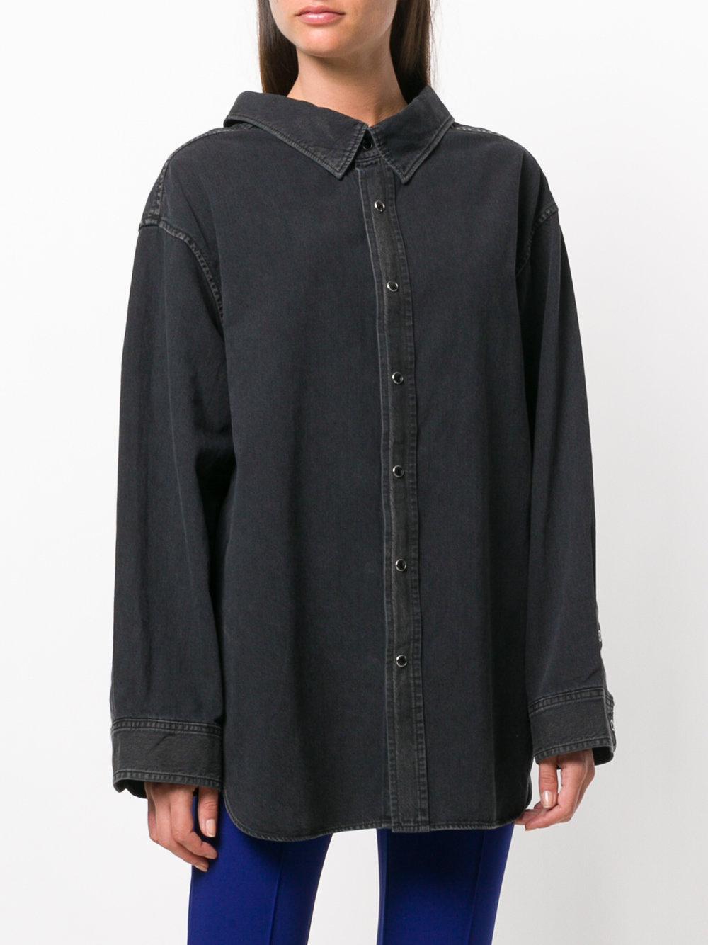 balenciaga paris black shirt