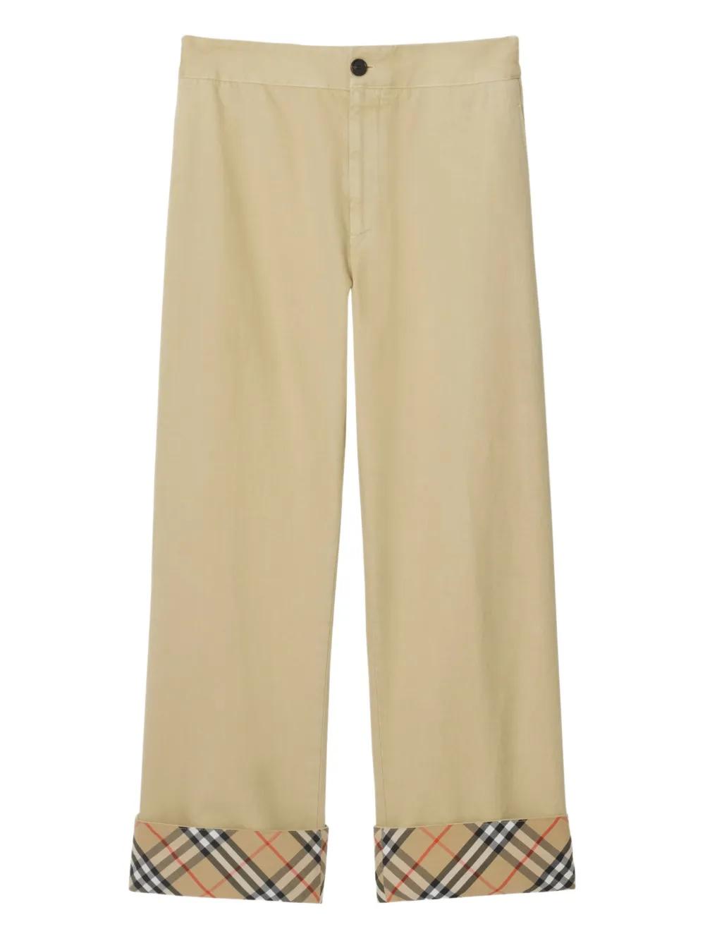パンツ Burberrys wide slacks made in Japan Burberrys wide slacks made in Japan