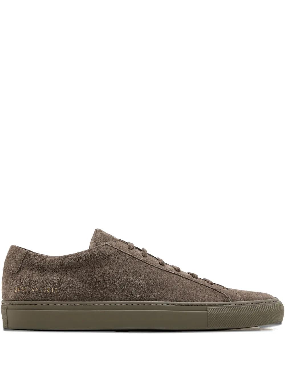 Common Projects スエード スニーカー | グレー | FARFETCH JP
