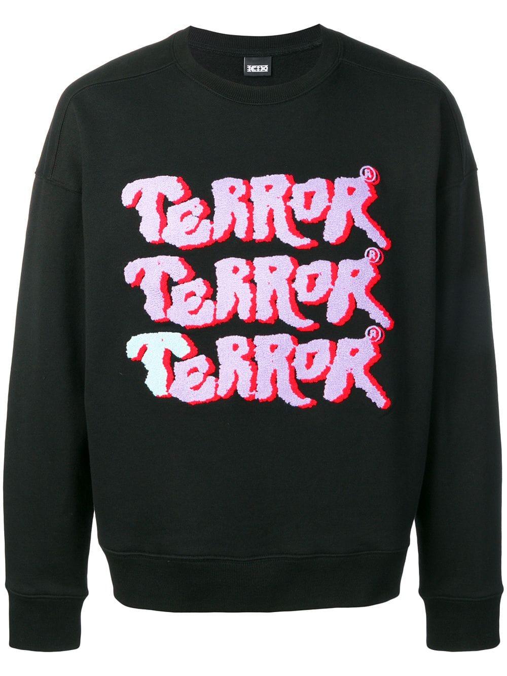 KTZ Cotton Terror Error Sweatshirt in Black - Lyst