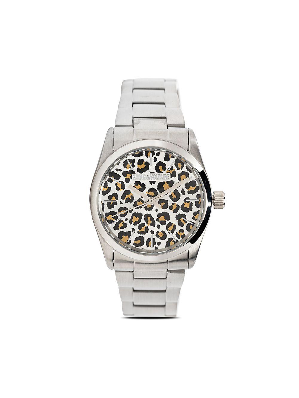 montre zadig leopard