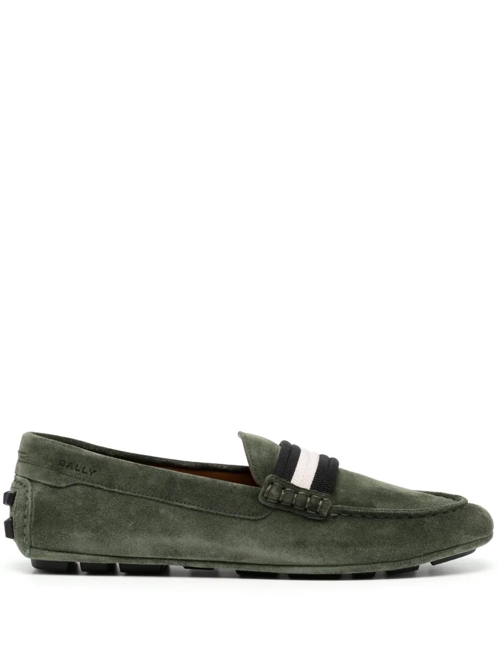 Green Bally Slip-on shoes for Men | Lyst display picture 2