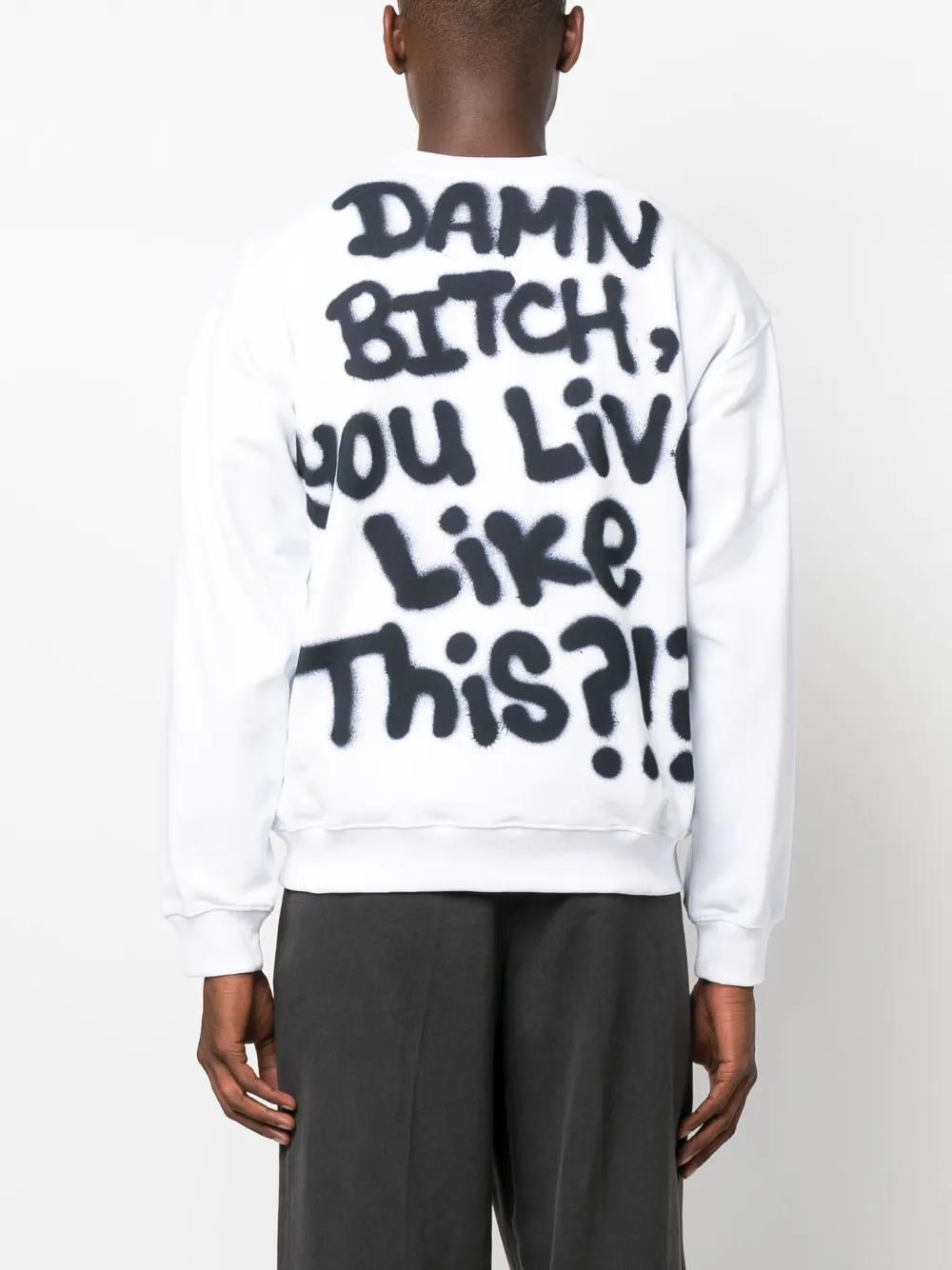 SKY HIGH FARM ALLY BO PIG PRINT SWEAT