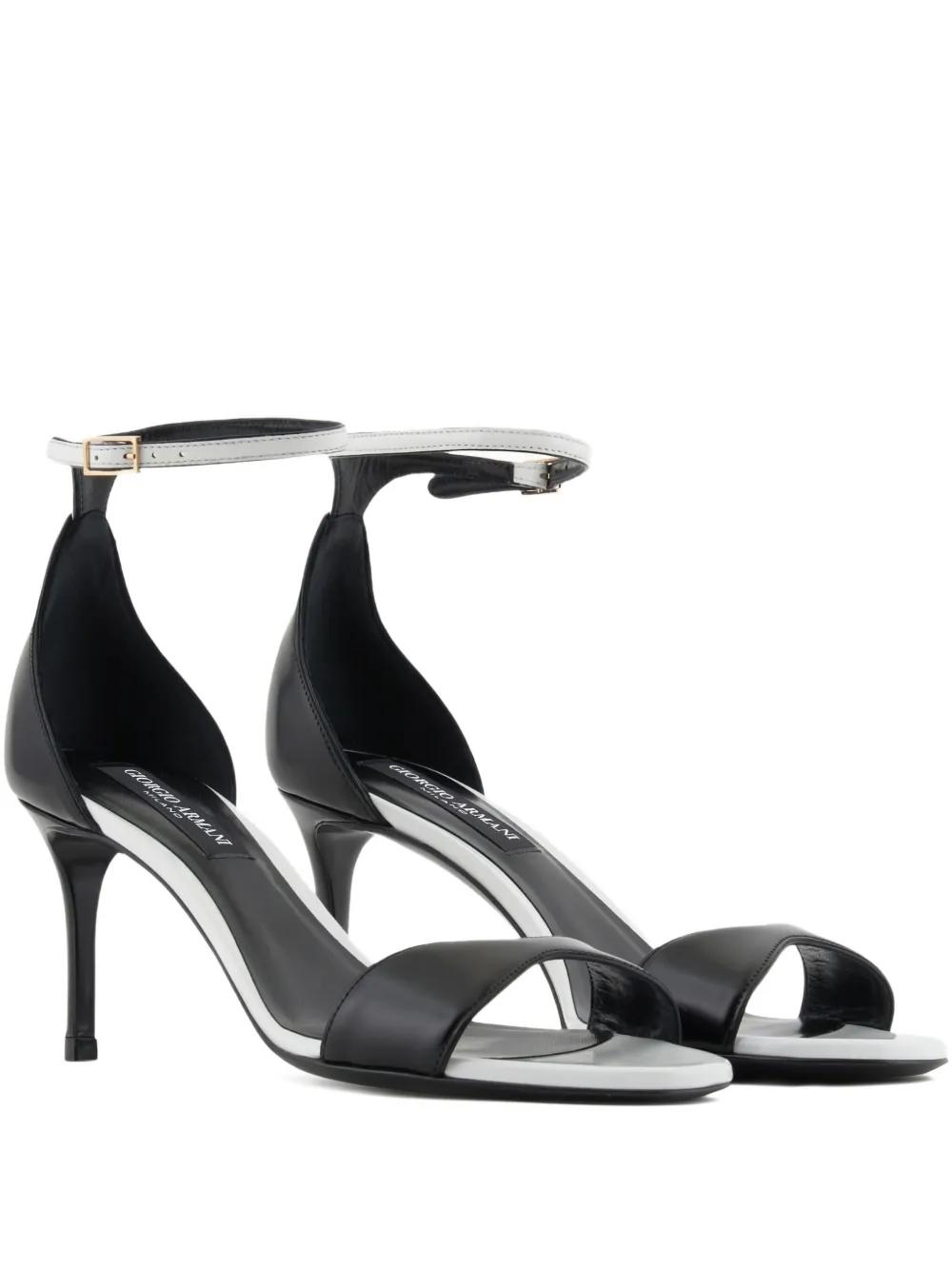 GIORGIO ARMANI　未使用　ハイヒール Giorgio Armani 90mm crystal-embellished ankle-strap Pumps