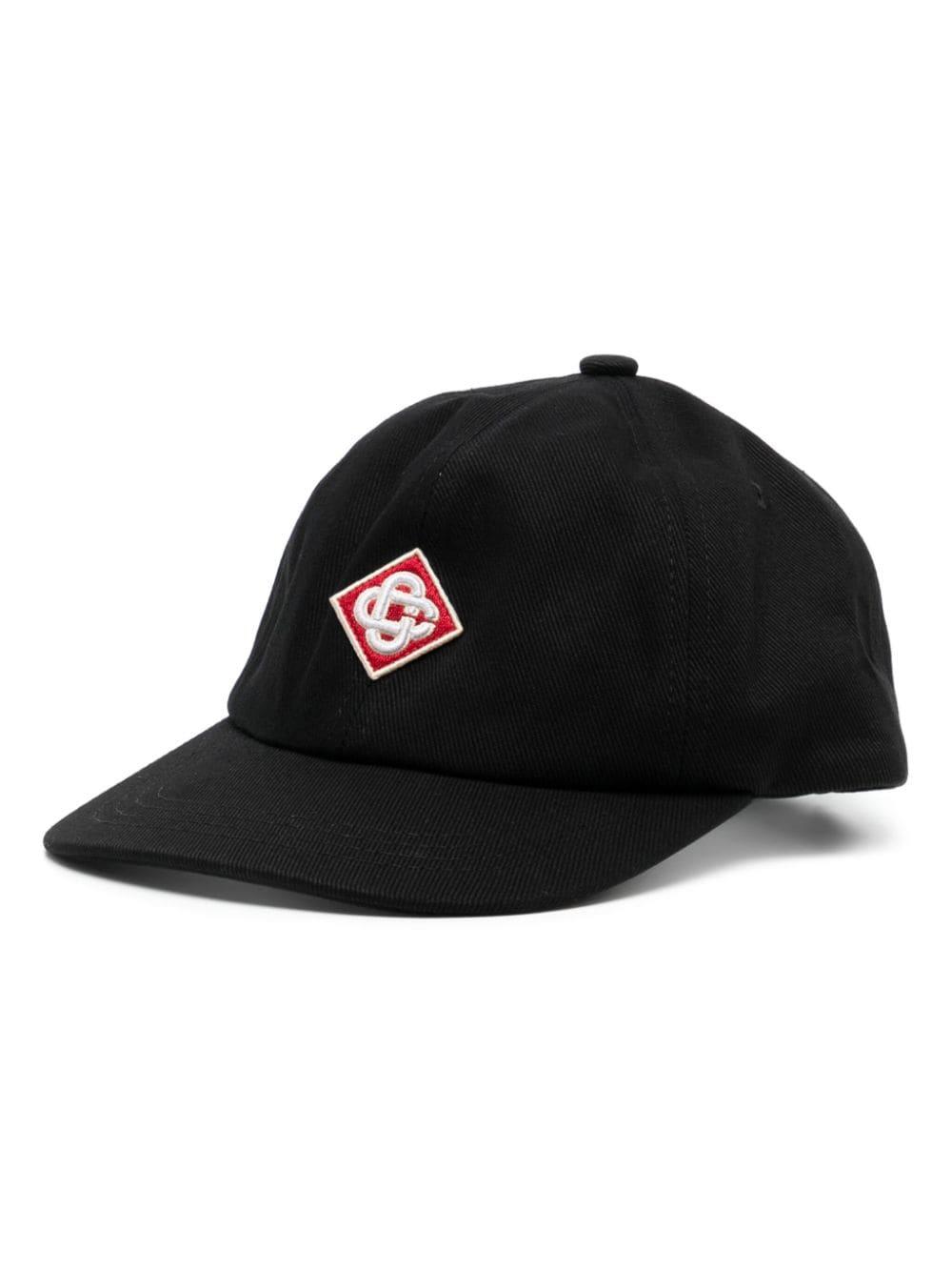 Casablancabrand Diamond logo Baseball Cap in Black for Men Lyst UK
