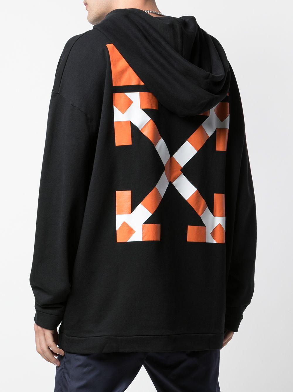 Virgil Abloh MCA Figures Of Speech Flags (White Text) Hoodie Black Men's -  FW19 - GB