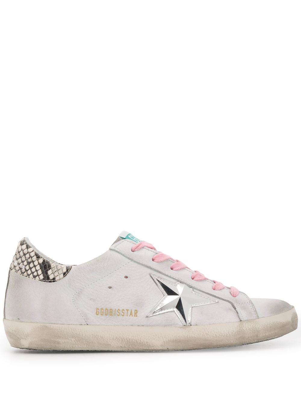 Golden Goose Goose Super-star Snakeskin 