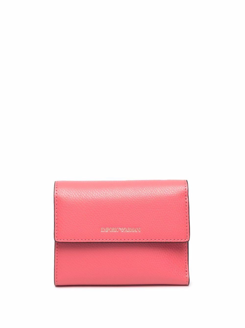 エース公式サイト Emporio Armani 三つ折り財布 ピンク 二大特典付 アクセサリー Kmr Cv