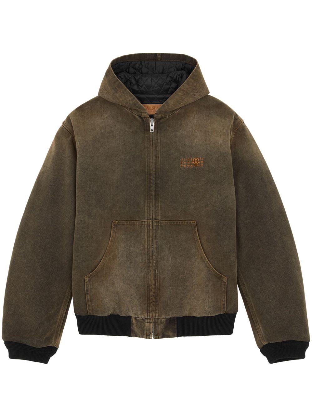 MM6 by Maison Martin Margiela レディース グリーン フーデッド 